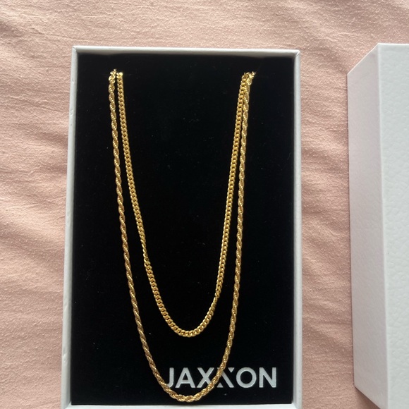 Double Rope Chain Necklace - Picture 2 of 4